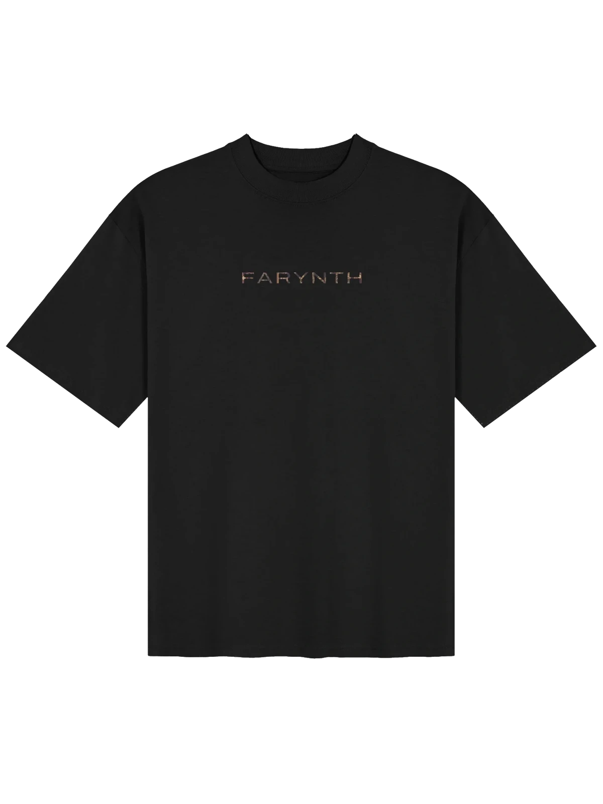Trace Oversized Tee, Black